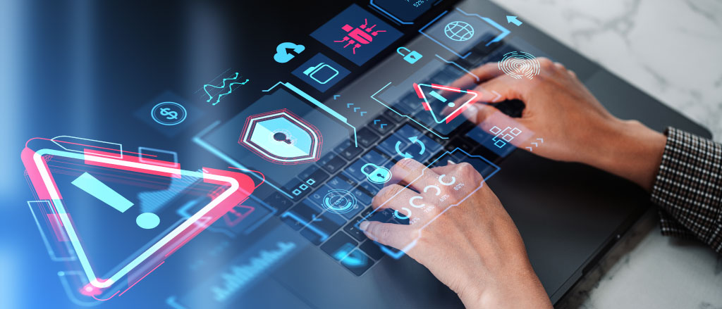 Abstract green code matrix